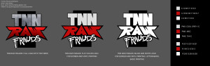 Gary Bedell's entry for TNN Raw Frauds Logo Contest