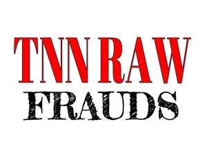 lee owen's entry for TNN Raw Frauds Logo Contest 