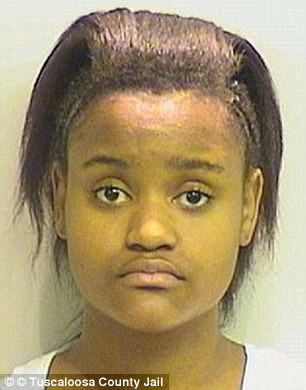 Marissa Williams (pictured at the time of her arrest in 2014, aged 19) was charged with solicitation to murder her aunt