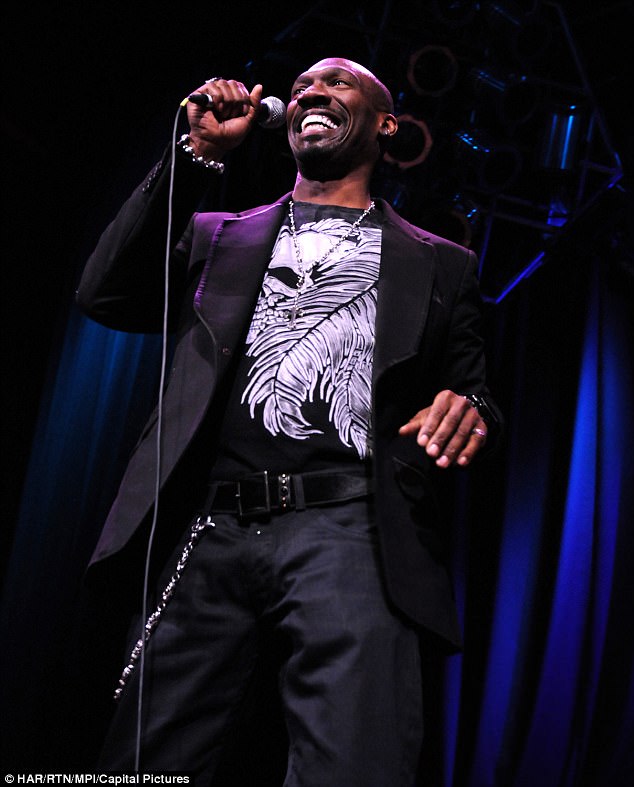 Tragic: Charlie Murphy - who has passed away at the age of 57 following a battle with leukemia - was a successful comic himself (pictured on stage in 2009 in Las Vegas)
