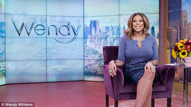 Hard working Wendy: For the past decade, she has filmed The Wendy Williams Show in front of a live studio audience four days a week